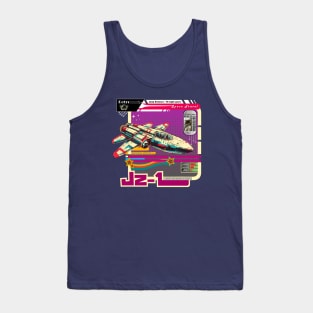 JZ-1 Imperial Cutter (Retro Space travel) I Tank Top